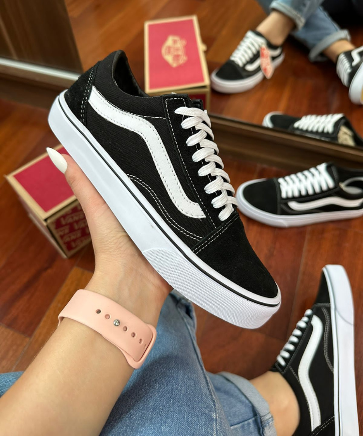 Tênis Vans Old Skool Unissex Tradicional